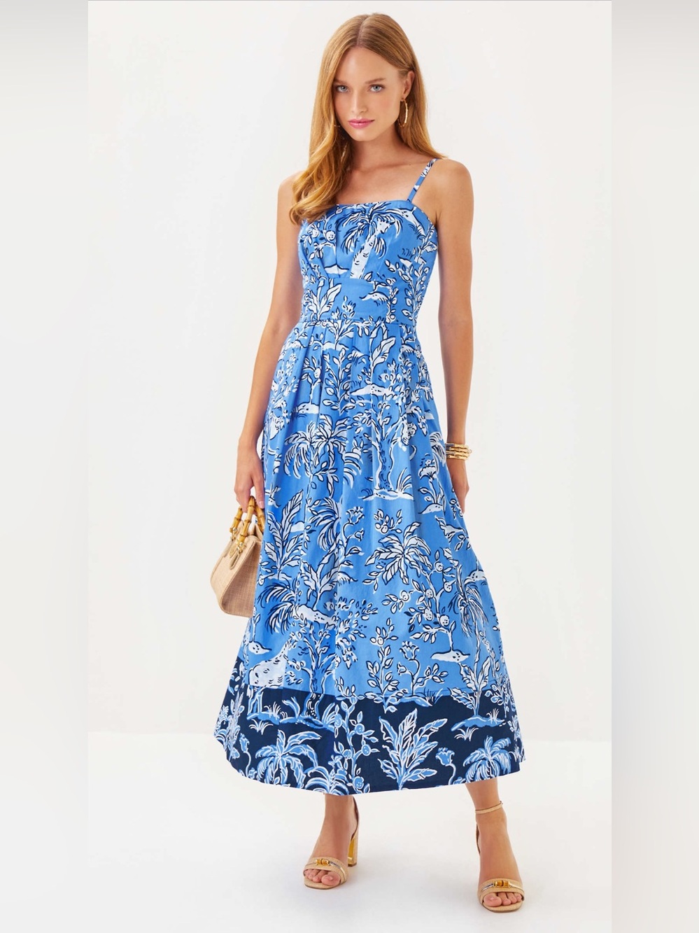 Lilly Pulitzer Kenni Midi Dress Size 8
